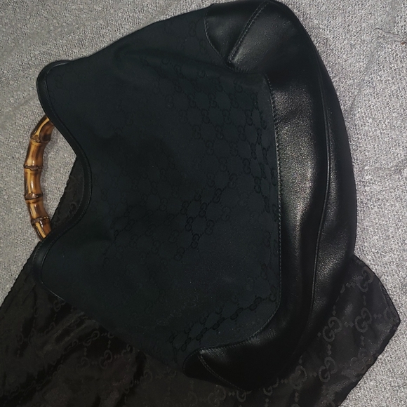 Black Friday SALE 💎Gucci authentic diana canvas/leather bag - Picture 9 of 15